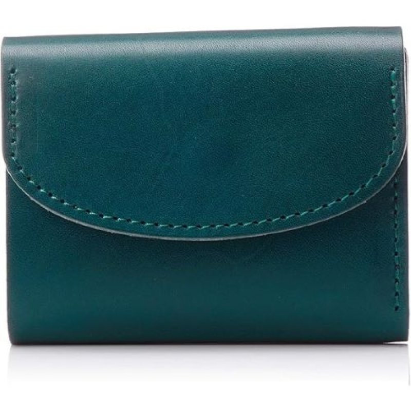 画像1: 〇リアルクロスレザー 牛革二つ折り財布 ネイビー TDSG-1019 [ B07VSNKXKK / 4580579646497 / / ] (1)