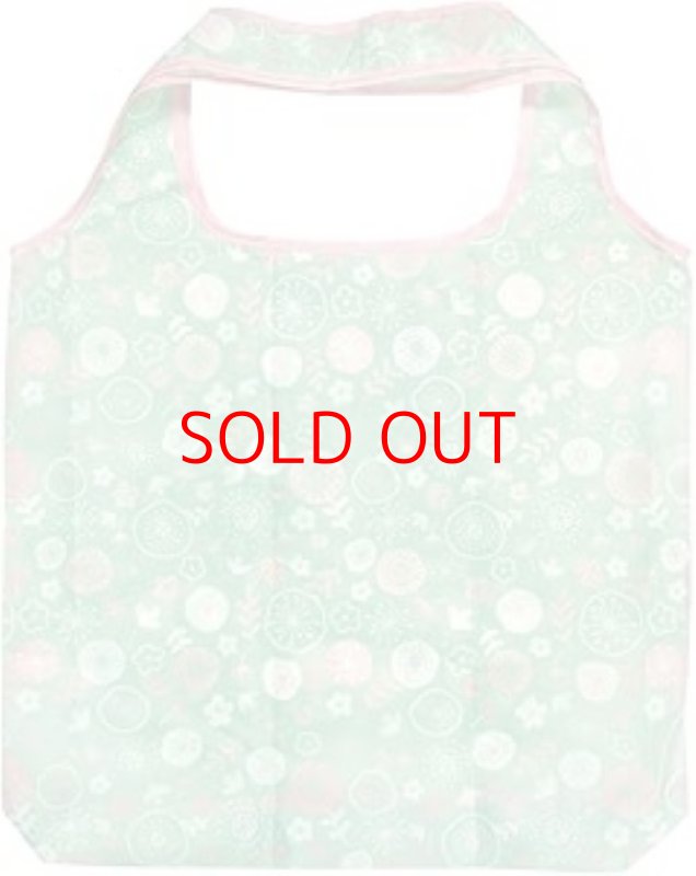 画像1: ☆ZIP CORPORATION エコバッグ 折りたたみ コンパクト 収納 大きめ おしゃれ な パターン プリント フラワーファンシー 84764 [ B089QCN51Q / 4580615307351 / NO.810 / ] (1)