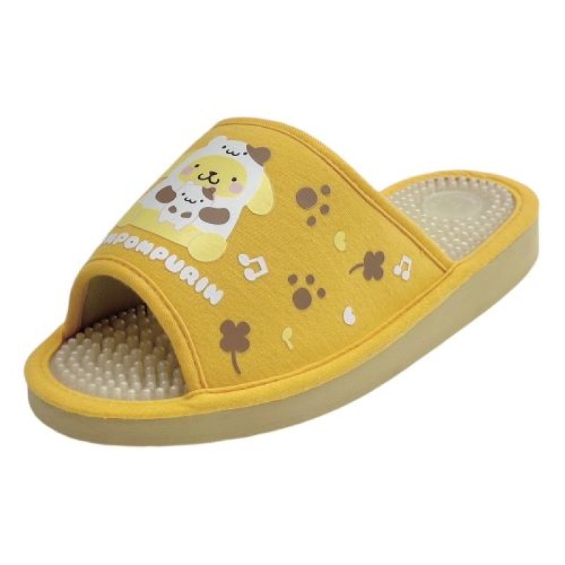 画像1: Sanrio サンダル 健康サンダル SA-4190L ポムポムプリン/イエロー 23.0 cm [ B0DKCQ82B8 / 4580690452267 / SA-4190L ] (1)