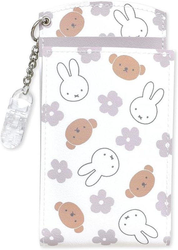 画像1: St.Lady's　胸ポケットペンケース ミッフィー＆ボリス Gray [ B0CBLP4PMD / 4580694912774 / ST-CNMF0002 ] (1)