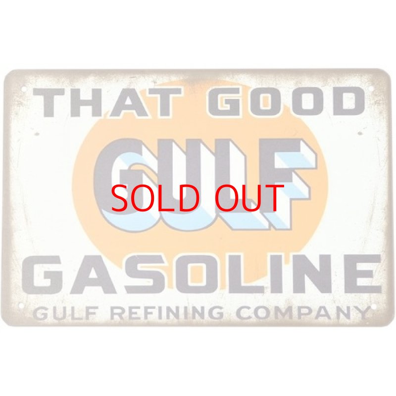 画像1: ◯BLUEVOGUE 【USA アメリカン デザイン】THAT GOOD GASOLINE サインボード 看板 店舗 車庫 バイク ガレージ おしゃれ ビンテージ バイカー インテリア ; AVSB-415 [ B095RK5KCP / 4580743920088 / ] (1)