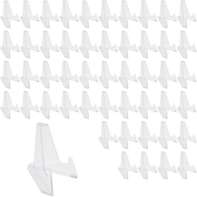 画像1: ★ディスプレイスタンド 展示台 商品陳列 卓上 大容量 コレクション コイン 表彰 ポストカード (50個セット) [ B09VSQC38T / 4580758503849 / - / 103 ] (1)