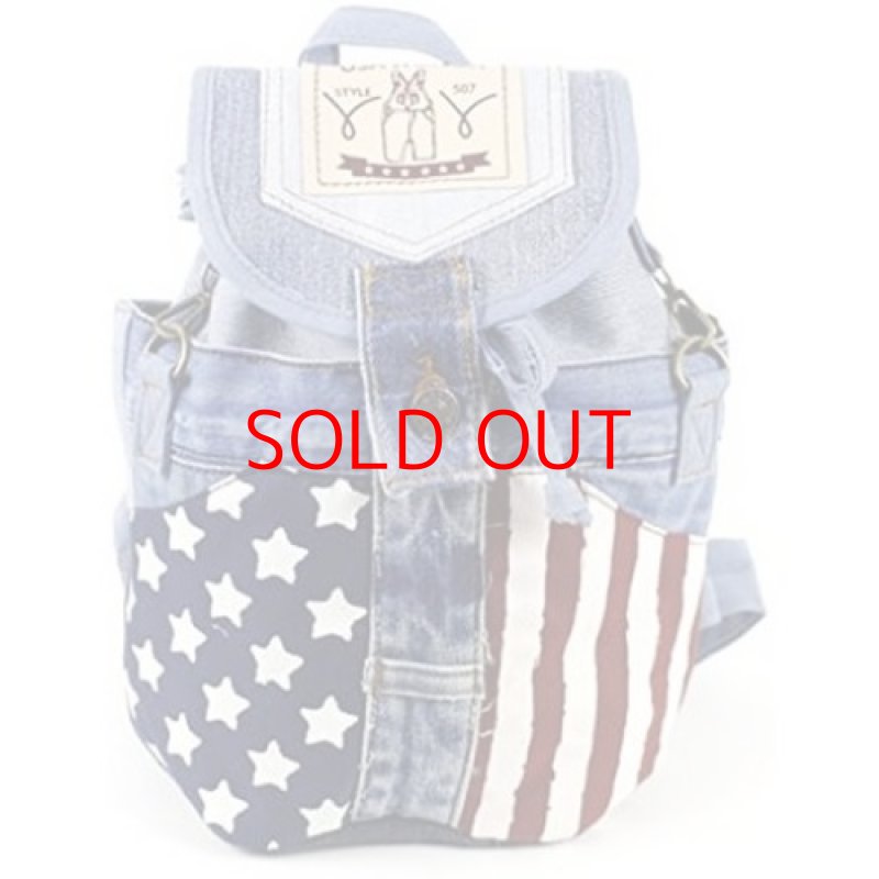 画像1: ◯モメンタムキッズ リュック ポケット国旗 ユーエスエー [ B07D5DQM8G / 4589693912945 / ] (1)