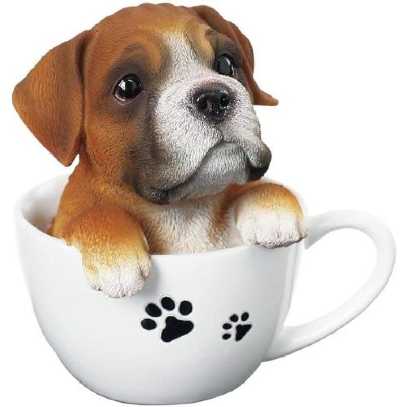 画像1: ◯東洋石創 アニマルオブジェ ドッグオーナメント ボクサー 14092 [ B079KZV8PW / 4589912093615 / ] (1)