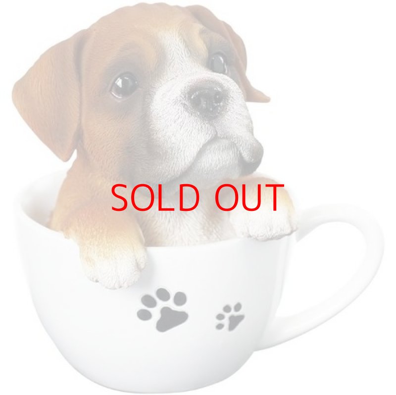 画像1: ◯東洋石創 アニマルオブジェ ドッグオーナメント ボクサー 14092 [ B079KZV8PW / 4589912093615 / ] (1)