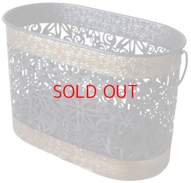 画像1: 〇かわ畑 マガジンラック ブラック サイズ/約43×22×29cm 1001KFM010 [ B079FHD2CG / 4589962410134 / / ] (1)