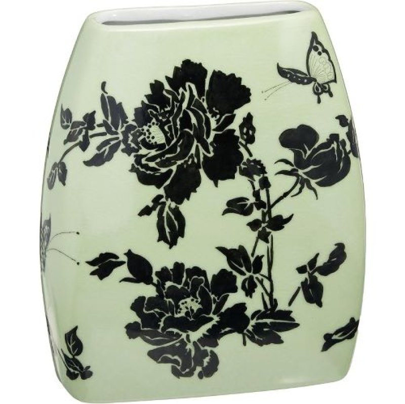 画像1: ◯かわ畑 フラワーベース・花器 ライトグリーン 17×8×21cm [ B017VB4Y4S / 4589962413593 / ] (1)