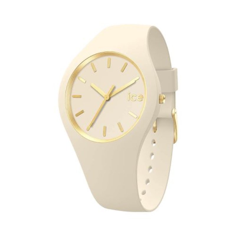 画像1: ◇正規代理店 [Ice-watch] アイスウォッチ 時計 腕時計 レディース 019528 アイスグラム ブラッシュド ICE glam brushed アーモンドスキン スモール [ B099F74YF1 / 4895173304187 / / 5580781 ] (1)