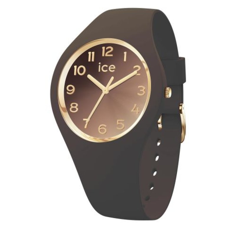 画像1: 正規代理店 Ice-Watch アイスウォッチ 時計 腕時計 レディース 024986 ICE sunset ダーク チョコレート スモール プラス (37mm) 3針 [ B0FDFDYRXD / 4895173344176 / 24986 ] (1)