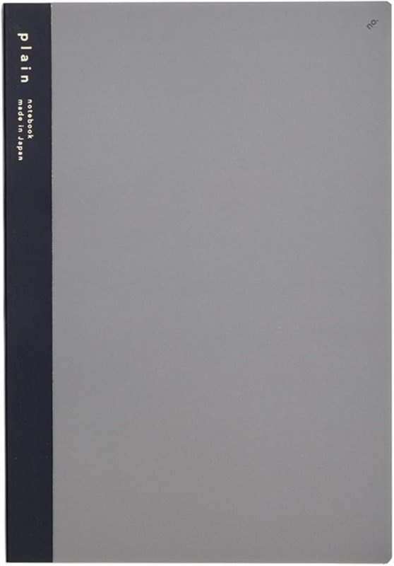 画像1: ダイゴー isshoni ノート ナンバー A5 無罫 ブラック 【まとめ買い 2冊セット】 R1814 [ B0CZ3PVTDC / 4902041994941 / ] (1)