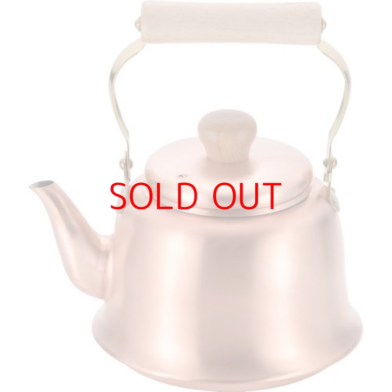 画像1: ◯和平フレイズ 日本製 ずっと使い続けたい 純銅 ケトル 2L ベル型 木柄 ガス火専用 CS-020 千歳(ちとせ) [ B084S12MV2 / 4903779113260 / ] (1)