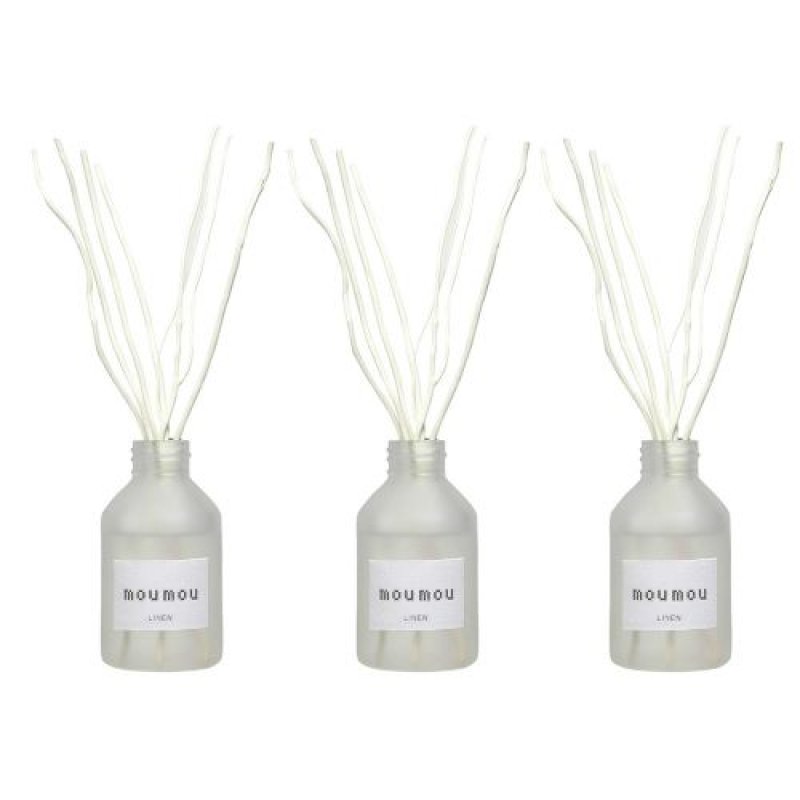画像1: 大香 MOU MOU リードディフューザー リネン 100mL 3個セット [ B07T1B2CV9 / 4904872004509 / aena000100109594 ] (1)