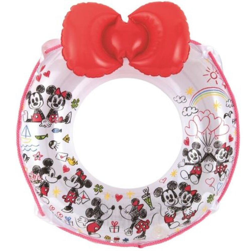画像1: リブライト 東京ローソク ディズニー 浮輪55ｃｍ ラブラブ ミッキー&ミニー [ B09YLW61FX / 4904922819107 / 081910-WR00737 ] (1)