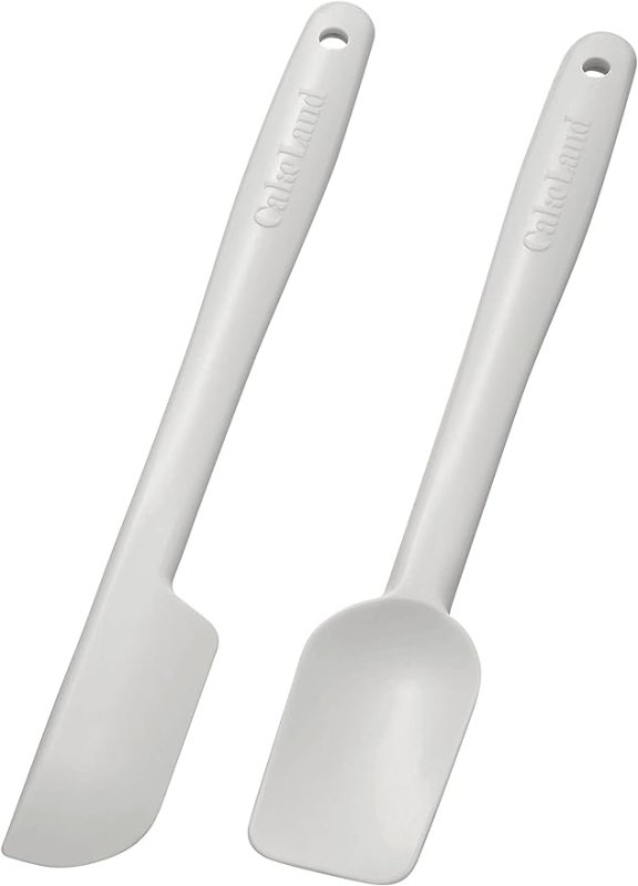 画像1: ◇タイガークラウン へら・スプーン 白 全長225mm ウィズ シリコーンゴムヘラ&スプーン スモール 日本製 1232 [ B015SNSPXC / 4904940012320 / / 3184029 ] (1)