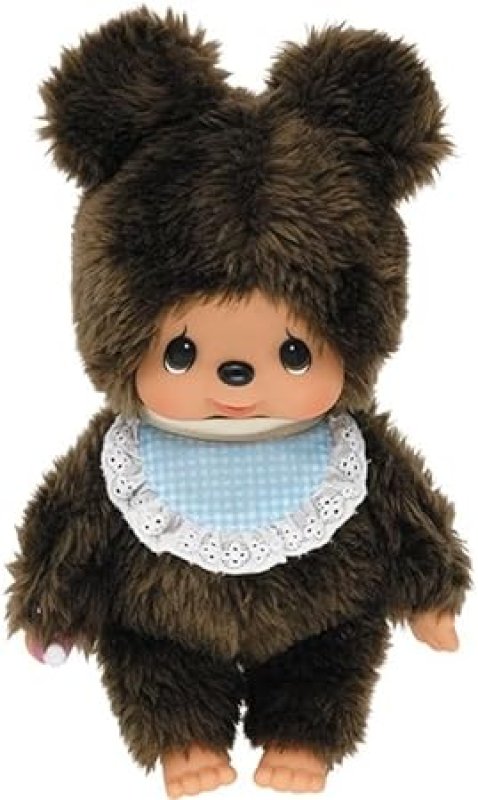 画像1: セキグチ(Sekiguchi) Monchhichi FriendS クマ S 257980 [ B0F1S5B2FM / 4905610257980 / 257980 ] (1)