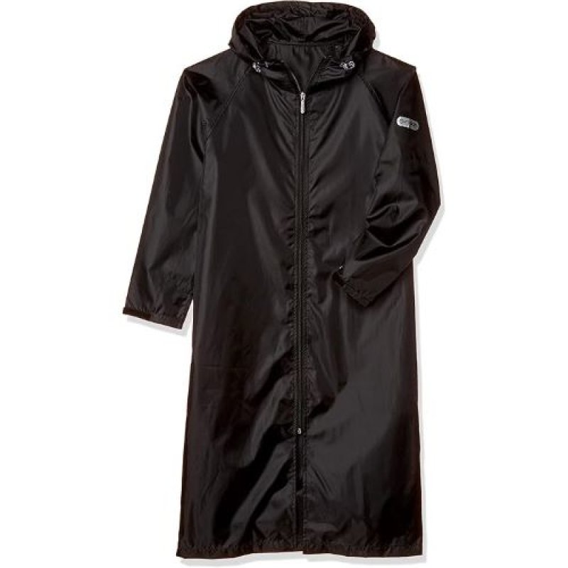 画像1: ☆アウトドアプロダクツ レインコート 男女兼用 撥水 収納袋付06003139 ブラック L [ B081N8W53D / 4905772565527 / NO.1088 / ] (1)