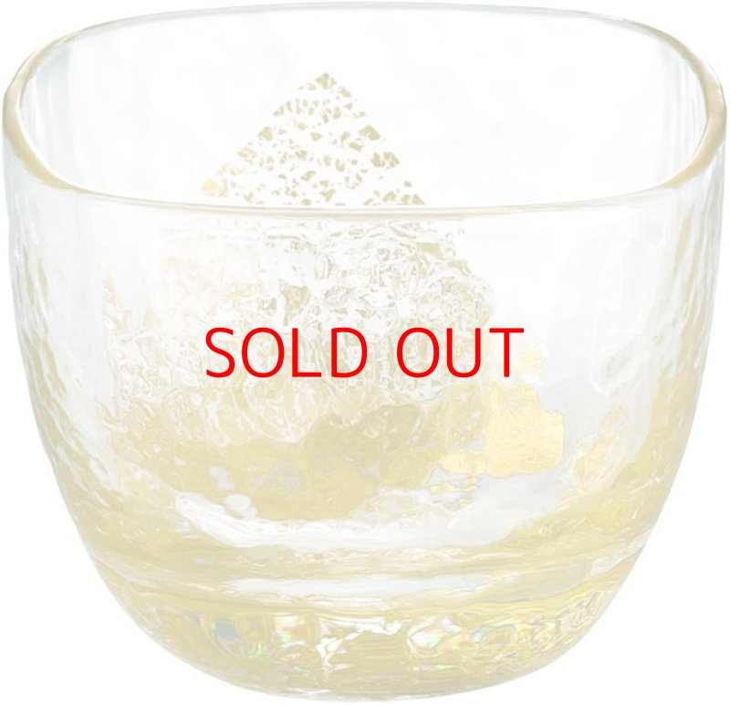画像1: ☆東洋佐々木ガラス 日本酒・焼酎グラス ゴールド 65mL [ B01N7IRAKU / 4906678185024 / NO.1013 / ] (1)