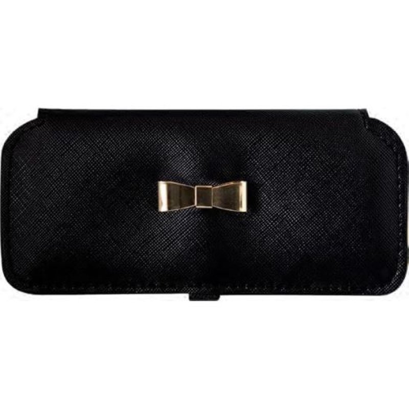 画像1: 〇カルモ スリムメガネケース ブラック [ B07B63QB1P / 4930344302453 / / G棚 ] (1)