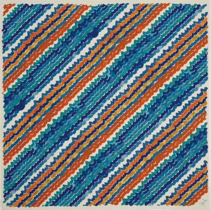 画像1: 〇三陽商事 装飾雑貨(ファッション小物) OLAS ブルー 100×110cm WS02-B [ B07RZHR826 / 4933319061331 / / ] (1)