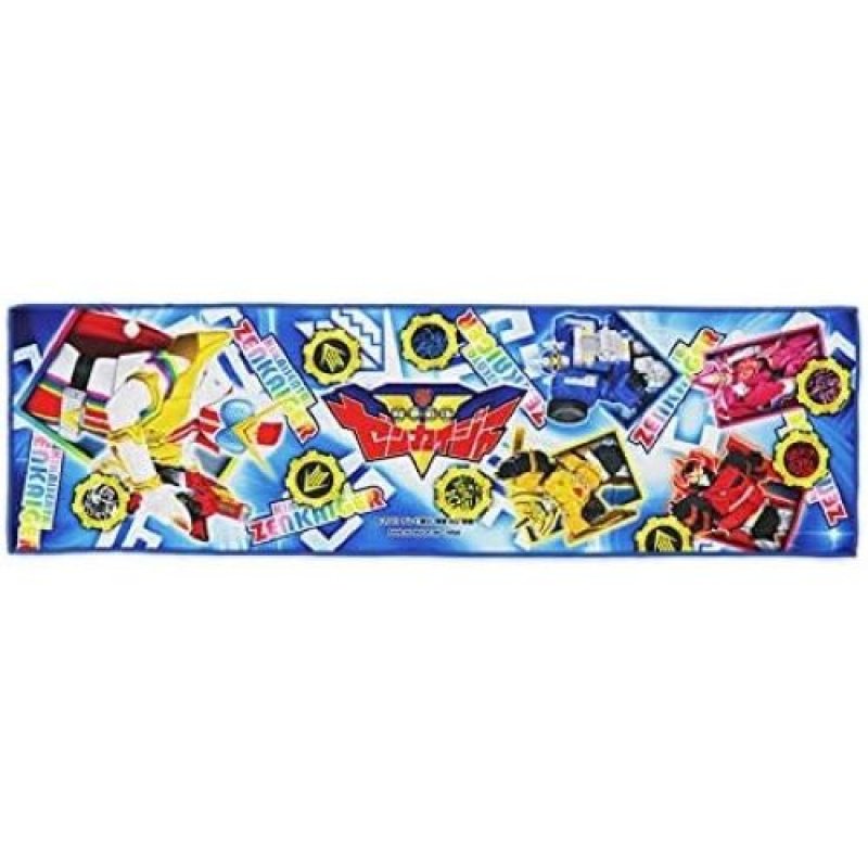 画像1: 〇ナストーCo. 機界戦隊ゼンカイレンジャー スーパークールタオル [ B093117712 / 4936516800086 / / ] (1)