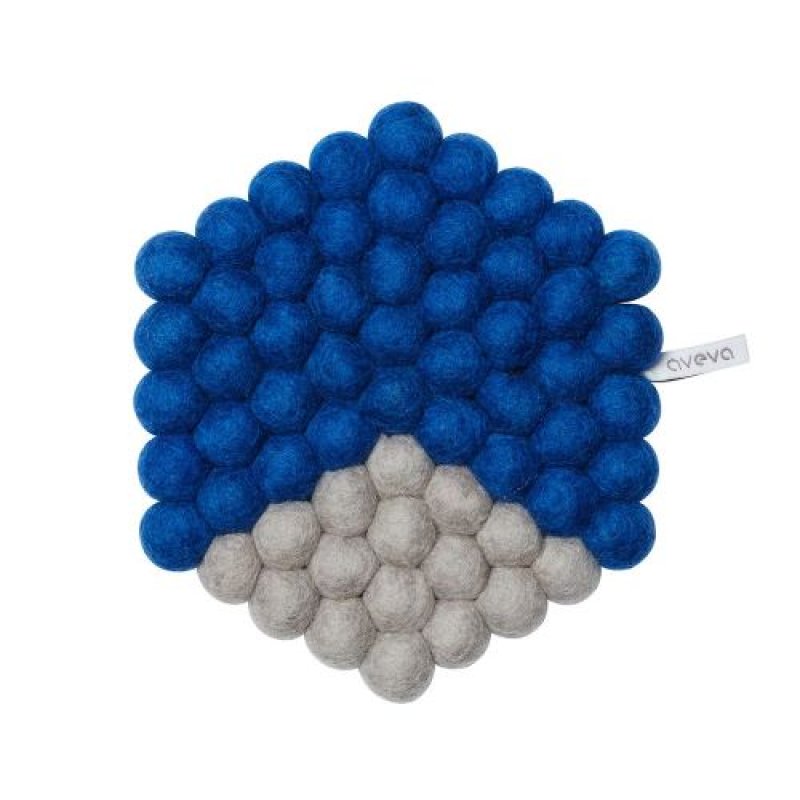 画像1: 〇aveva アベバ トリベット六角形 (ブルー) [ B083YXRKTG / 4937615175464 / /  ] (1)