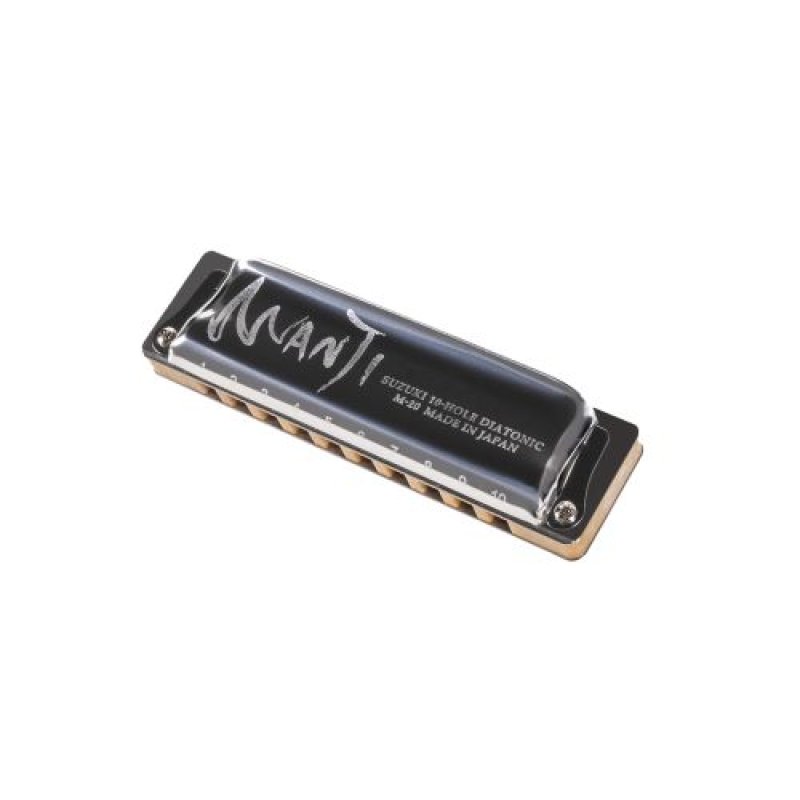 画像1: SUZUKI スズキ 10穴ハーモニカ MANJI M-20 C調 日本製 [ B004D1FHMS / 4939334151712 / Suzuki M20 Manji 10-Hole Harmonica C ] (1)