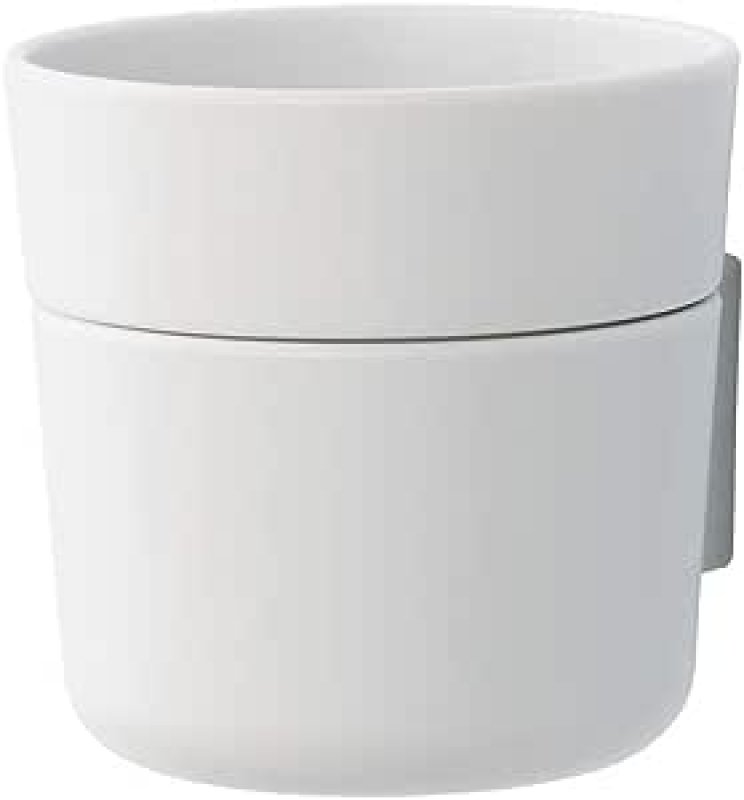 画像1: ◇ライクイット(like-it) 壁掛け フック 壁に取り付けられるポット2段 グレー 幅9.3x奥9.8x高9cm On The Wall 日本製 OTW-01 壁面収納 [ B07VSPGHL3 / 4941860123866 / / 5727191 ] (1)