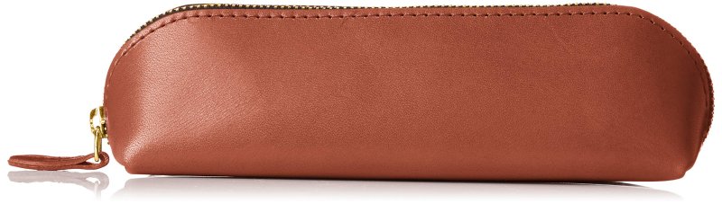 画像1: ☆ティーシーワイ 栃木レザーペンケース NS289QG ダークブラウン [ B07NSJJQVZ / 4941880104616 / NO.1034 / ] (1)