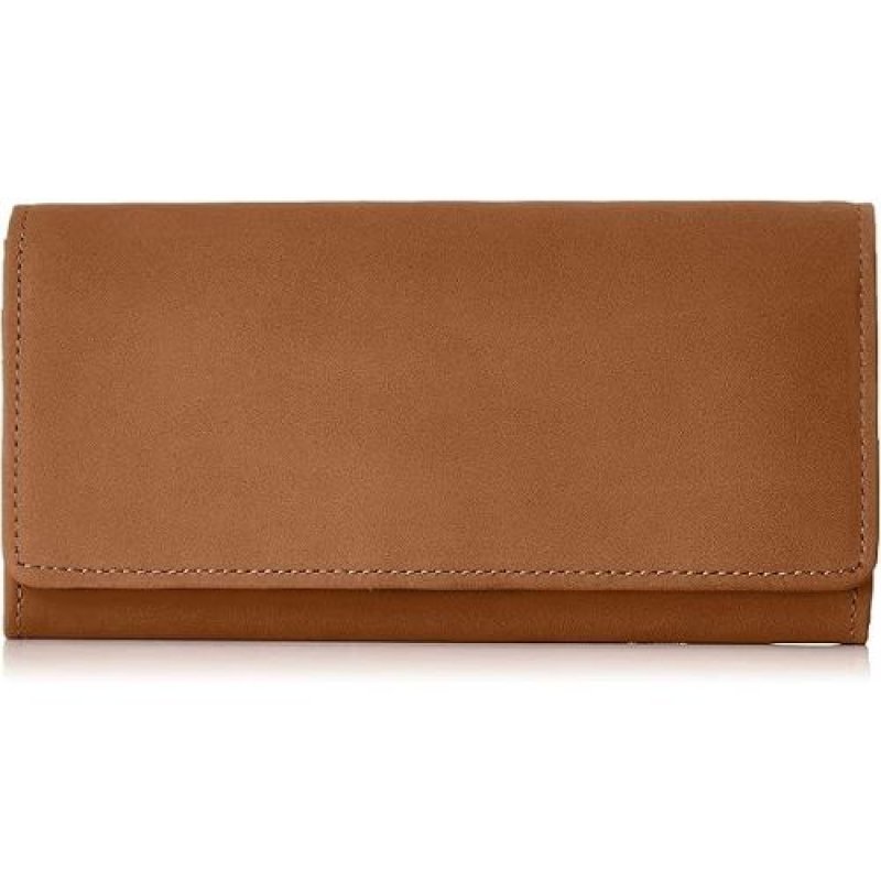 画像1: ◯ティーシーワイ USAヌバッグレザーロング束入れ Z0279ZG ダークブラウン [ B07NSHCQYJ / 4941880106009 / ] (1)