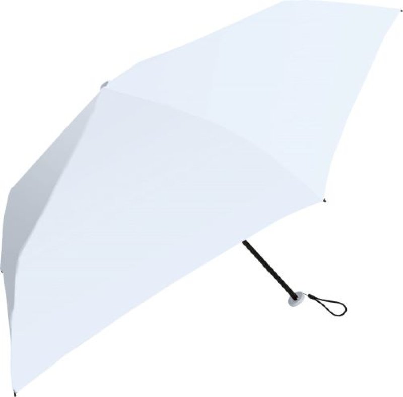 画像1: 【中谷】 Amane 男女兼用 折傘 手開き 晴雨兼用 UV Air＋ サックス 110g 50cm [ B0F2SLMWXY / 4948949040281 / 835-009 ] (1)