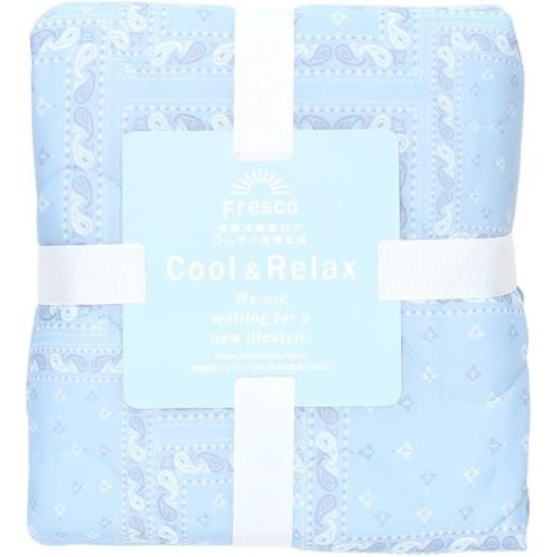 画像1: ☆センバドー フレスコ冷感敷きパッド ペイズリー 1000×2050mm [ B08Z3VRPSD / 4950929977012 / NO.991 / ] (1)