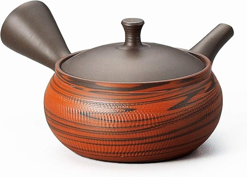 画像1: ◯ヤマキイカイ(Yamakiikai) 急須 レッド 容量:200cc Y313 [ B00I2FKS0W / 4964565080012 / ] (1)