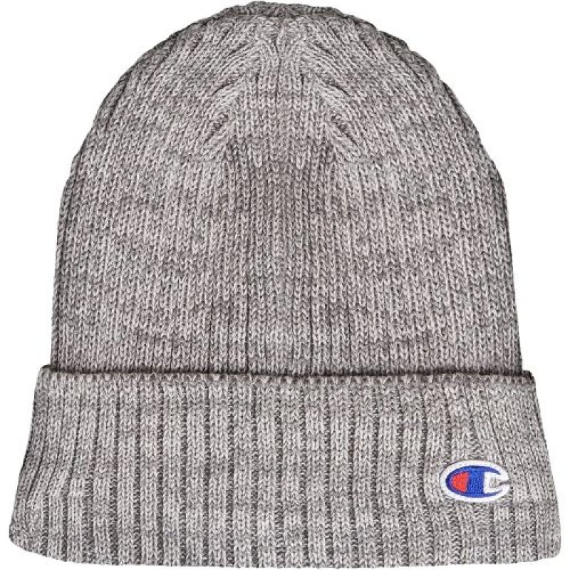 画像1: チャンピオン Champion ニットキャップ 590-002A グレーミックスカラー 57~59cm Free Size [ B075K8SB4B / 4965772784519 / 590-002A ] (1)