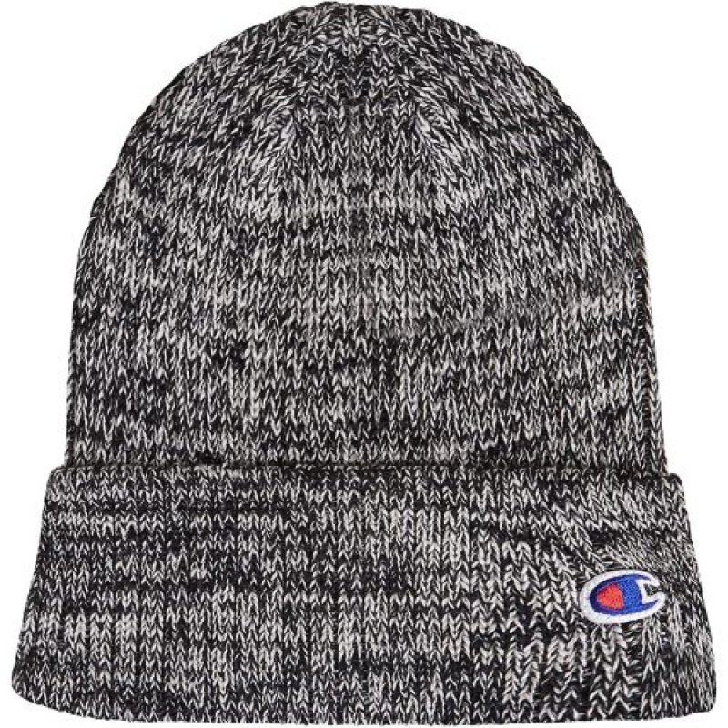 画像1: チャンピオン Champion ニットキャップ 590-002A ブラックミックスカラー 57~59cm(Free) [ B075K7Y7B5 / 4965772784526 / 590-002A ] (1)