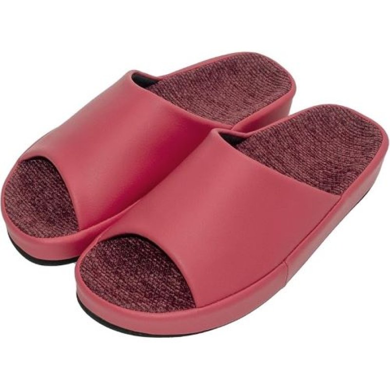 画像1: 〇オクムラ スリッパ フット快カラー 25cm 日本製　ピンク [ B00GBWE6CY / 4969354227036 / / I棚 ] (1)