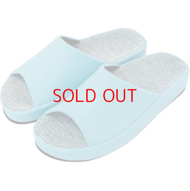 画像1: 〇オクムラ スリッパ フット快カラー 25cm 日本製 ブルー [ B00GBWEBB0 / 4969354227074 / / I棚 ] (1)