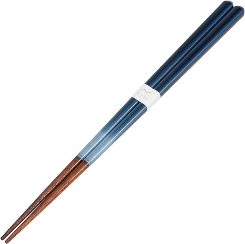 画像1: 【8月末入荷予定】アオバ(Aoba) 箸 青 23.0cm 食洗機対応 style シンフォニー 245391 [ B07MLPM47Q / 4970112245391 / 245391 ] (1)