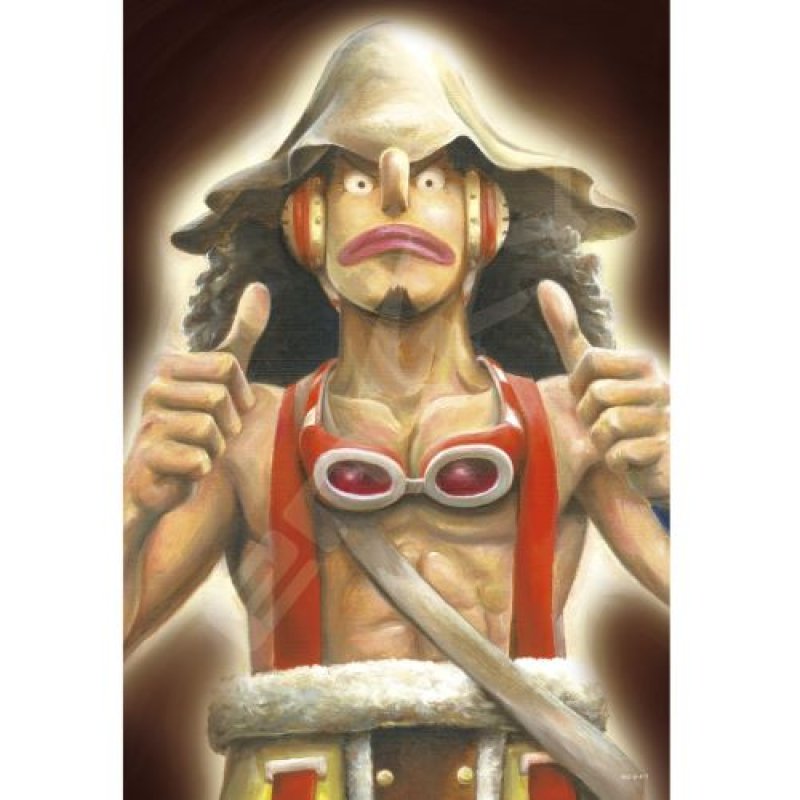 画像1: エンスカイ 300ピース ジグソーパズル ワンピース 肖像画『ウソップ』(26x38cm) 300-1380 [ B07GSLFMS9 / 4970381500283 / 300-1380 ] (1)
