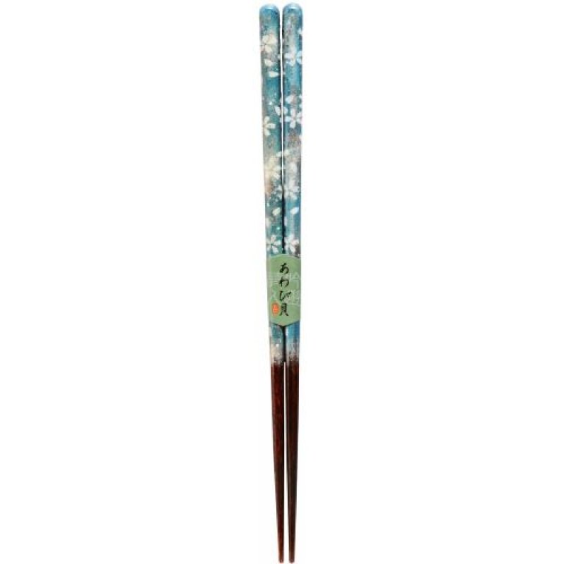 画像1: 《2025.8月下旬入荷予定》カワイ(Kawai) 『食洗機対応の箸』 花日和 ブルー 23cm 103730 [ B00F0DP6R4 / 4972428103730 / 103730 ] (1)