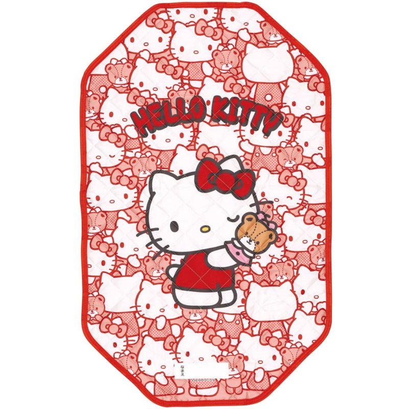 画像1: ◇スケーター(Skater) コットカバー S 60×100cm 保育園 お昼寝 簡易ベッドカバー ベッドカバー ベッドシート キティ BCV1 [ B0BR35XCJ8 / 4973307621307 / / 6474835 ] (1)