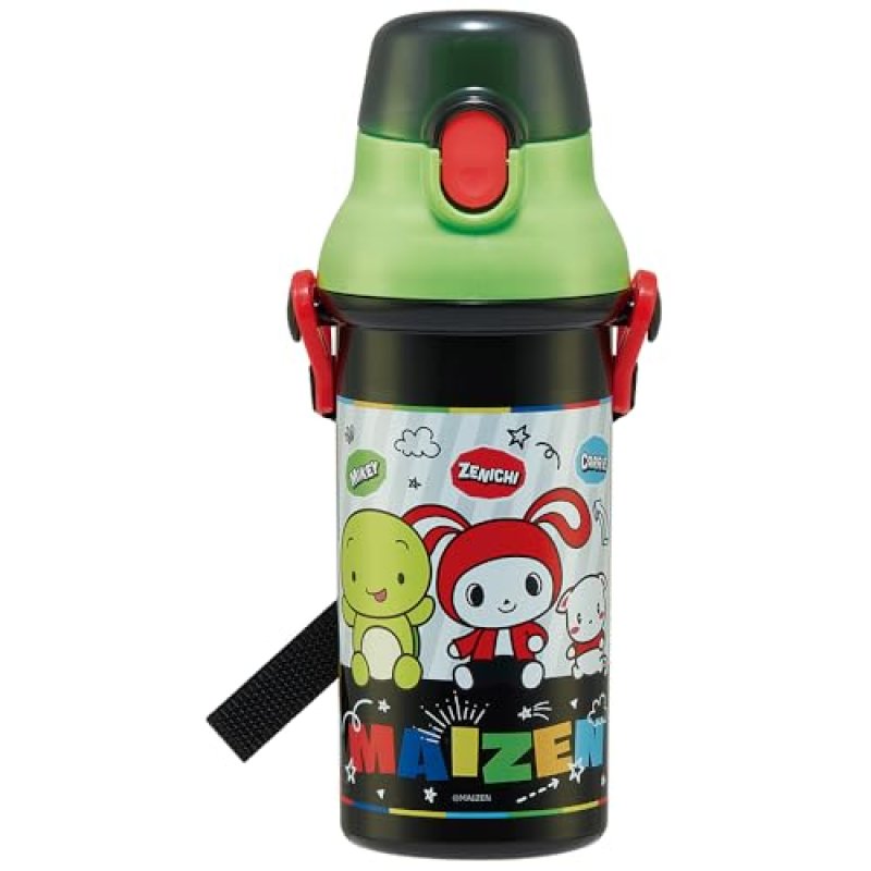 画像1: ◇スケーター(Skater) 水筒 まいぜんシスターズ 480ml 子供用 抗菌 プラスチック製 子供に優しい 軽量 日本製 PSB5SANAG-A [ B0CKVGM6D8 / 4973307658426 / / 6508896 ] (1)