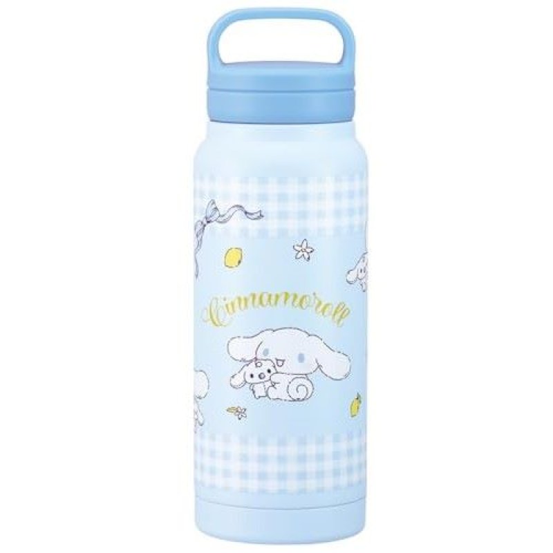 画像1: スケーター(Skater) 保温 保冷 ステンレス マグボトル 500ml シナモロール ぬいぐるみハグ STSC569509 [ B0DQNRSMNR / 4973307695094 / STSC5 ] (1)