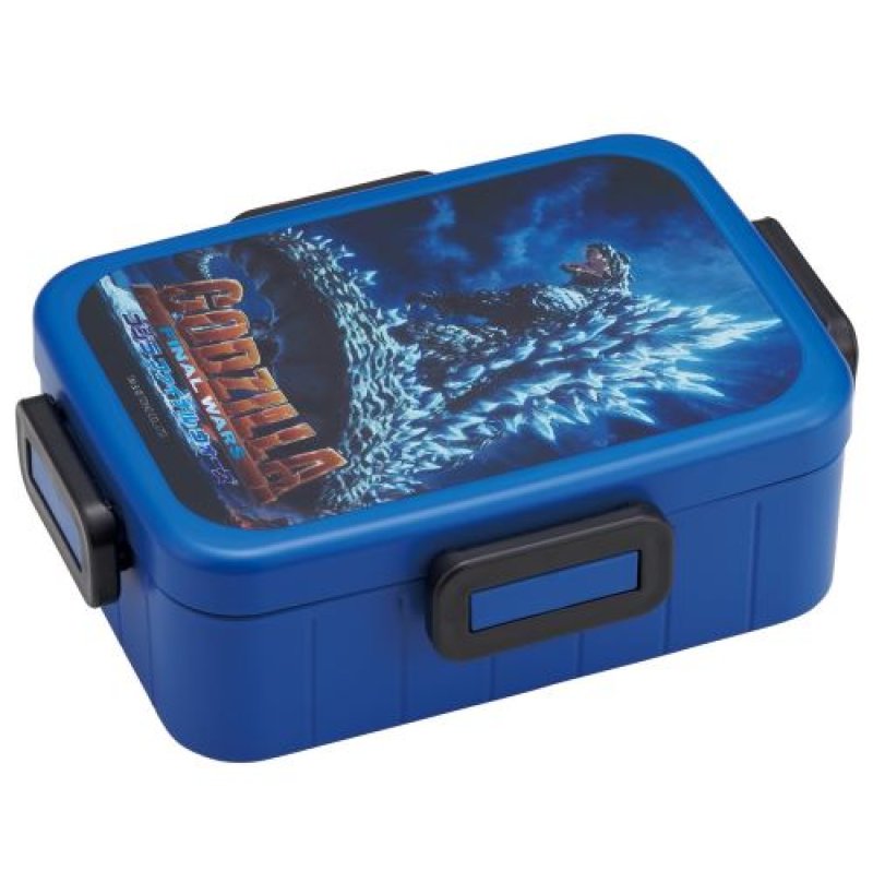 画像1: スケーター(Skater) 4点ロック 弁当箱 650ml 抗菌加工 ランチボックス 日本製 ゴジラ 2004 YZFL7AG-A [ B0F6N6HS3X / 4973307706998 / YZFL7AG-70699 ] (1)
