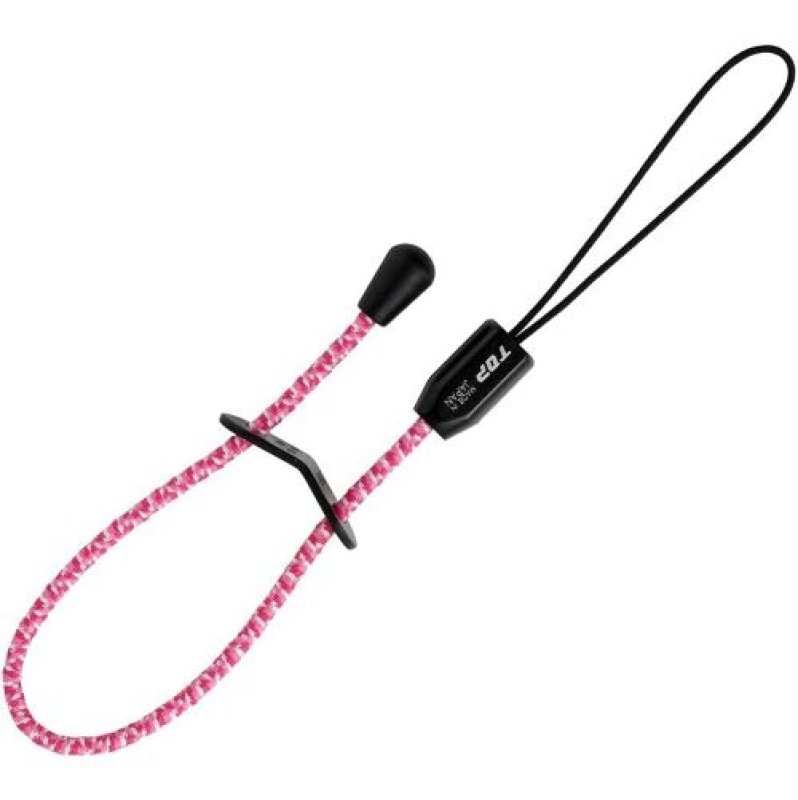 画像1: 〇トップ (TOP) ゴム製セーフティストラップ 迷彩ピンク 日本製 腕に付ける安全紐 SFS-250MP [ B09834Q4R1 / 4975180948953 / /  ] (1)