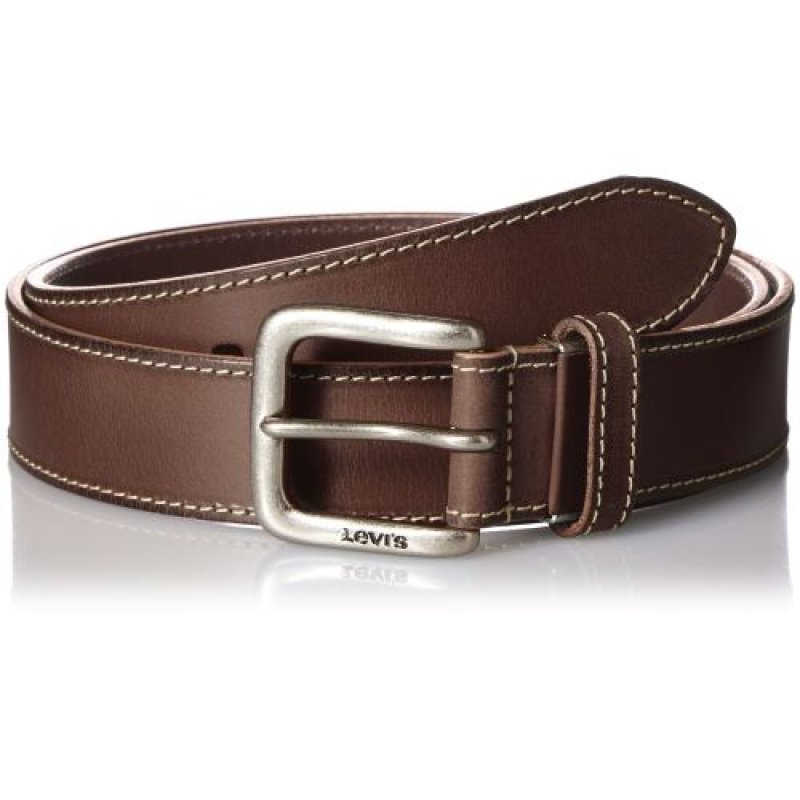 画像1: リーバイス 6カラー メンズステッチベルト 品番15116604 ベトナム製 0029チョコ M [ B071DZBSF7 / 4983337166044 / 15116604 ] (1)