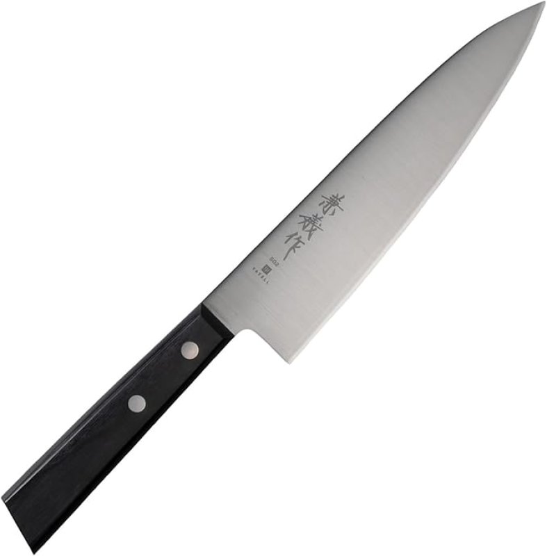 画像1: ヤクセル 牛刀 180mm 軽量 ステンレス 日本製 シェフナイフ SG2 粉末ハイス 兼義作 [ B0DSPJGV4R / 4984909306172 / ] (1)