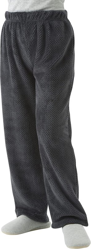 画像1: ◯セルヴァン 暖かふわふわホームパンツ チャコールグレー M~L [ B075QJ12BC / 4985697235668 / ] (1)