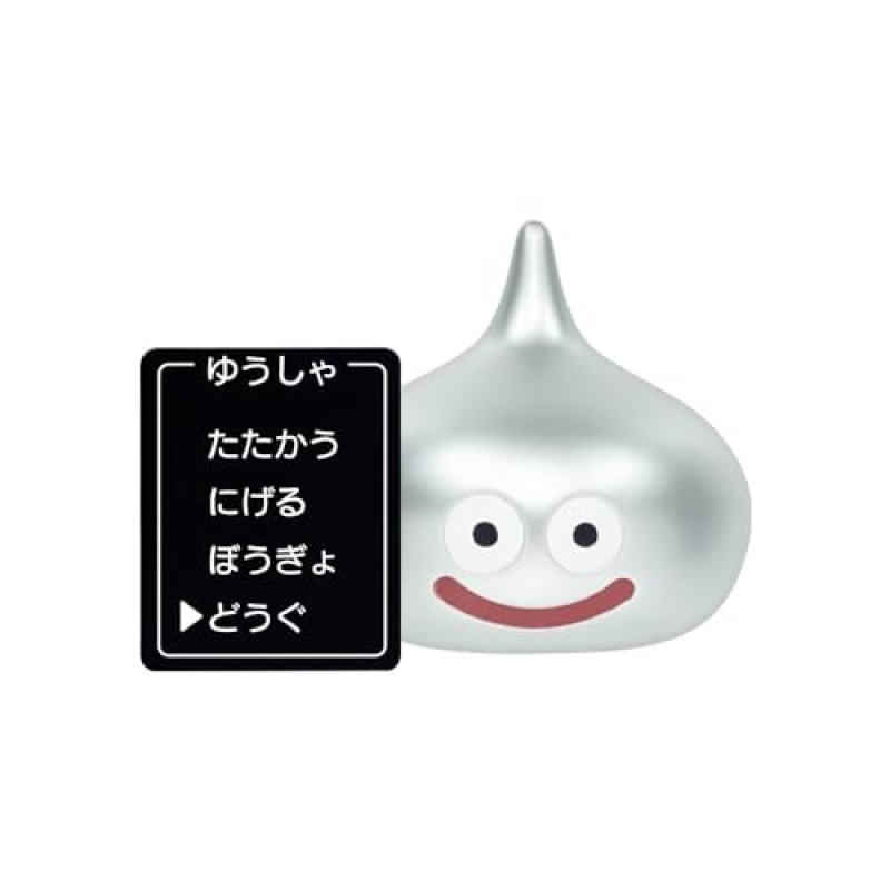 画像1: ドラゴンクエスト コマンドウィンドウ付きフィギュアコレクション メタルスライム [ B0CJRCG84C 4988601258067 4988601258067 ] (1)