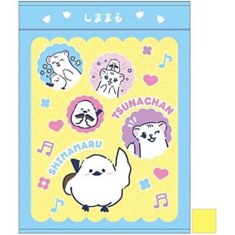 画像1: ◯丸眞 タオルケット 子供 しまえながの しままる 約85×115cm おやすみしままる イエロー 0535000200 [ B08WLQWX4Z / 4992272728620 / ] (1)