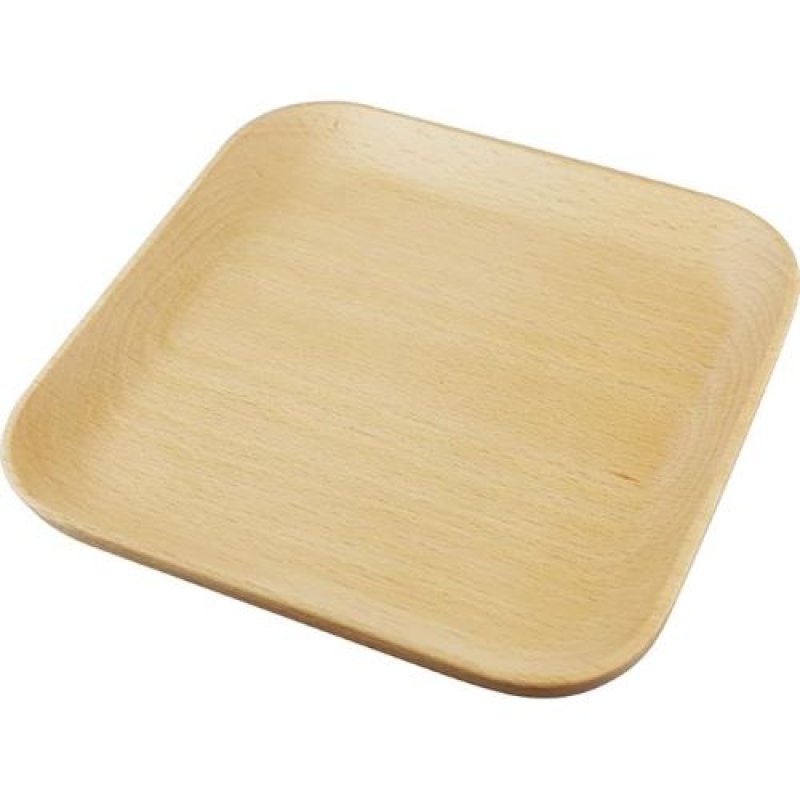 画像1: 〇丸十 中皿 ブラウン 約17×17×2cm [ B01LZNKFT6 / 4993007640699 / / G棚 ] (1)